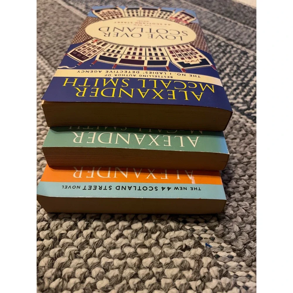 Alexander‎ McCall Smith 44 Scotland Street Series Books #3–5 Lot of 3 Paperbacks
